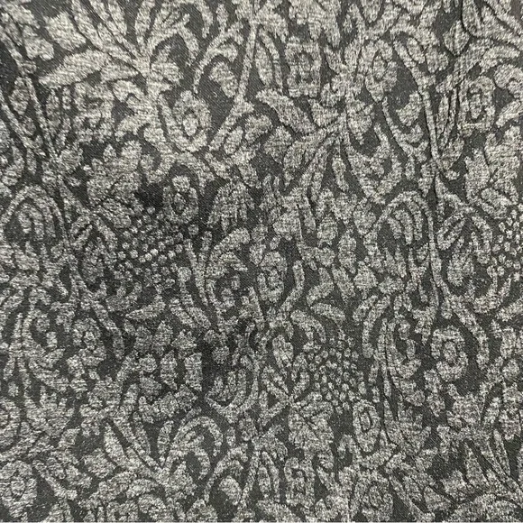 Ann Taylor LOFT Pencil Skirt Womens XL Gray Black Pattern Stretch Career - Picture 3 of 7